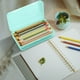 thumbnail image 3 of Estuche de Plástico para Lápices, de Gran Capacidad, Transparente, con Tapa a Presión, Apilable y Elegante, para Guardar Suministros de Oficina., 3 of 4