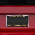 thumbnail image 2 of Cal Berkeley Golden Bears Chrome Metal Laser Cut License Plate Frame, 2 of 8