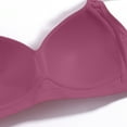 thumbnail image 5 of Plus Size Push Up Bras for Women Hide Back Fat Smoothing Bra Underwire Support Bras Purple 52, 5 of 5