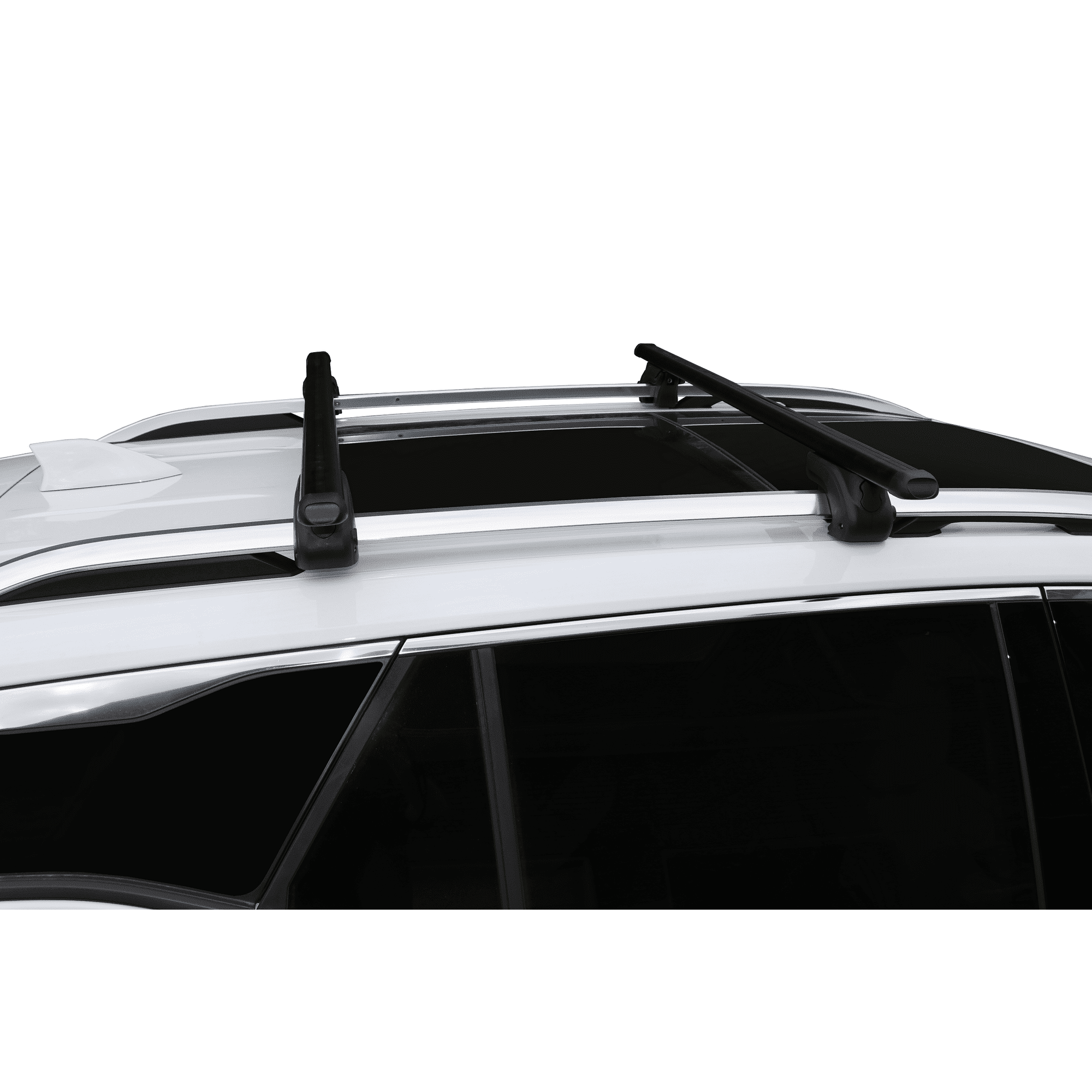 BRIGHTLINES 54" Crossbars Roof Racks Compatible With Subaru Forester 2009-2025 for Kayak Luggage Ski Bike Carrier, a Set of 2 (Black)