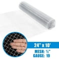 thumbnail image 2 of Fencer Wire 19 Gauge Galvanized Hardware Cloth with Mesh Size 1/2" x 1/2" (2 ft. x 10 ft.), 2 of 9