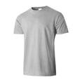 thumbnail image 2 of Ma Croix Mens Crew Neck T Shirt Solid Short Sleeve Tee S-5XL Big and Tall, 2 of 4
