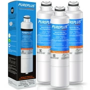 PUREPLUS DA29-00020B Replacement for Samsung RF28HMEDBSR, RF263BEAESR, HDX FMS-2, HAF-CIN/EXP, RF4287HARS, PL-200, RFG297HDRS, RF28HFEDBSR, DA97-08006A 469101 RWF0700A Refrigerator Water Filter, 3PACK