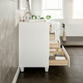 thumbnail image 4 of Eviva Acclaim 28"W x 22"D White Bathroom Vanity with White Carrara Quartz Vanity Top and Rectangular Undermount Sink, 4 of 8