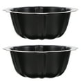 thumbnail image 5 of WRISTBIQUE 2-Pack Carbon Steel Black Pumpkin Cake Molds for Baking and Decoration, Non-Stick Bakeware Set, 5 of 8