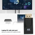 thumbnail image 2 of 4Kx2K Display Port DP Male to HDMI Female Adapter Converter Convertor 1080P Equipment, 2 of 4