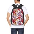 thumbnail image 6 of Balery Coral Reef Backpack for Men and Women - Durable 600D Oxford Cloth -Large Capacity, Water-Resistant School, Travel, and Hiking Bag, 6 of 9