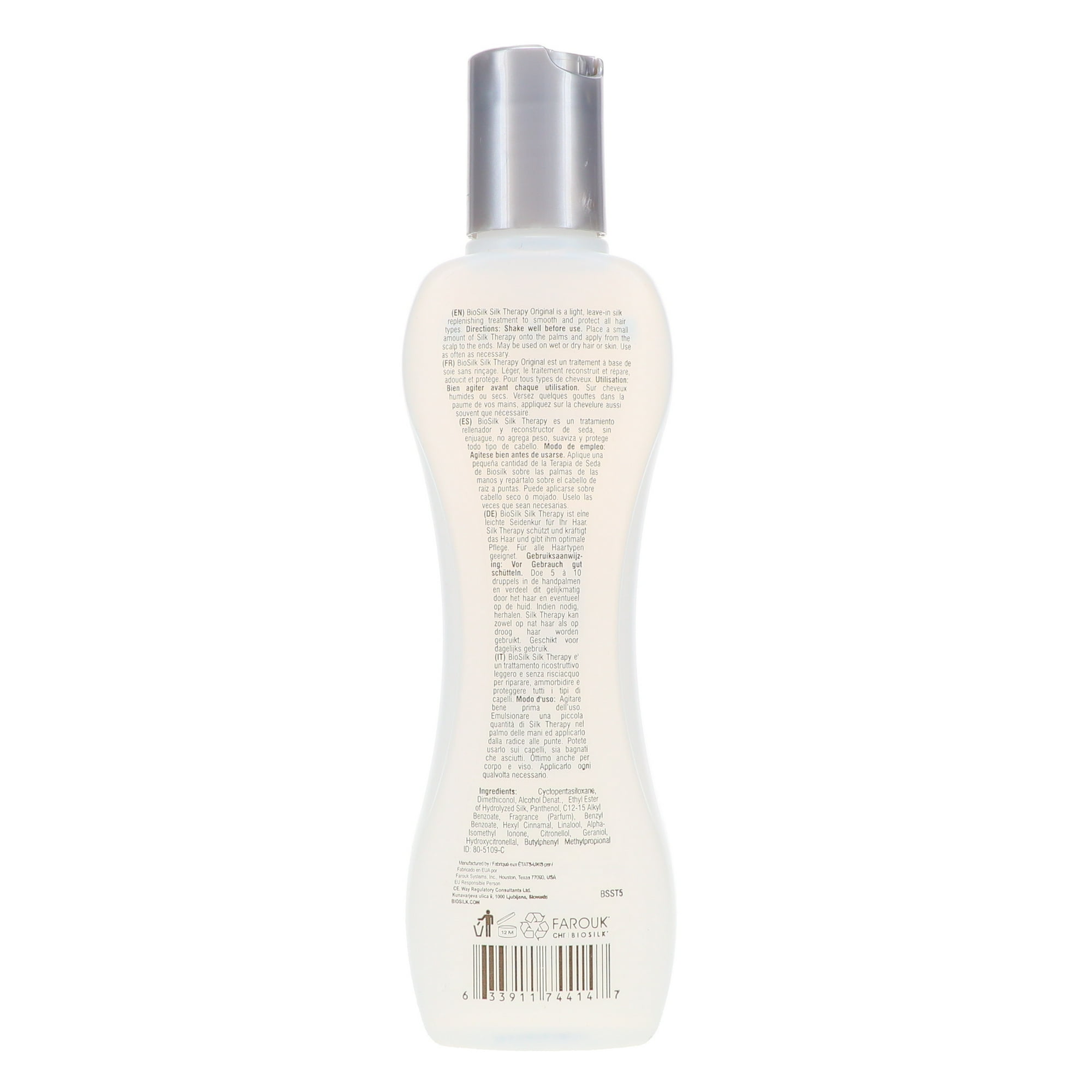 Silk Therapy Serum by Biosilk for Unisex - 5.64 oz Serum