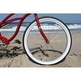 thumbnail image 2 of Firmstrong Urban Lady 3 Gear Speed Women's 26 Inch Wheel Beach Cruiser Bike, Red, 2 of 6
