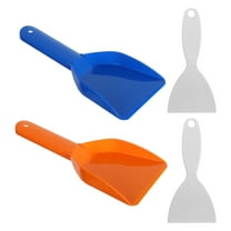 WRITWAA Plastic Refrigerator Ice Shovel, Versatile Kitchen Use, Assorted Colors, 4Pcs