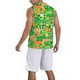 thumbnail image 2 of Sikiie St Patrick's Day6 Basketball Jersey Reversible Men's Mesh Athletic Sports Shirts Training Practice S-4XLXX-Large, 2 of 6