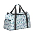thumbnail image 2 of Disketp Cool Giraffe Bolsa de Viaje Tipo Duffle, Bolso de Mano para Fin de Semana para Mujer, Bolsa de Gimnasio Ligera para Hombre, Esencial para Viajes, 2 of 7
