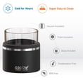thumbnail image 2 of Vaso de whisky Asobu con aislamiento de acero inoxidable, 310 ml, negro, 2 of 7