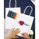 thumbnail image 5 of 60 x Papperspåsar med handtag Vita presentpåsar Kraft, 5 of 5