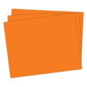School Smart Railroad Boards, 22 x 28 Inches, 4-Ply, Orange, Pack of 25