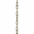 thumbnail image 2 of RCH Hardware CH-07-AD Brass Chandelier Chain, Acid Dipped (1 Foot), 2 of 2