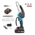6 Inch Electric Chain Saw Handheld Portable Chainsaw Tree Wood Cutter