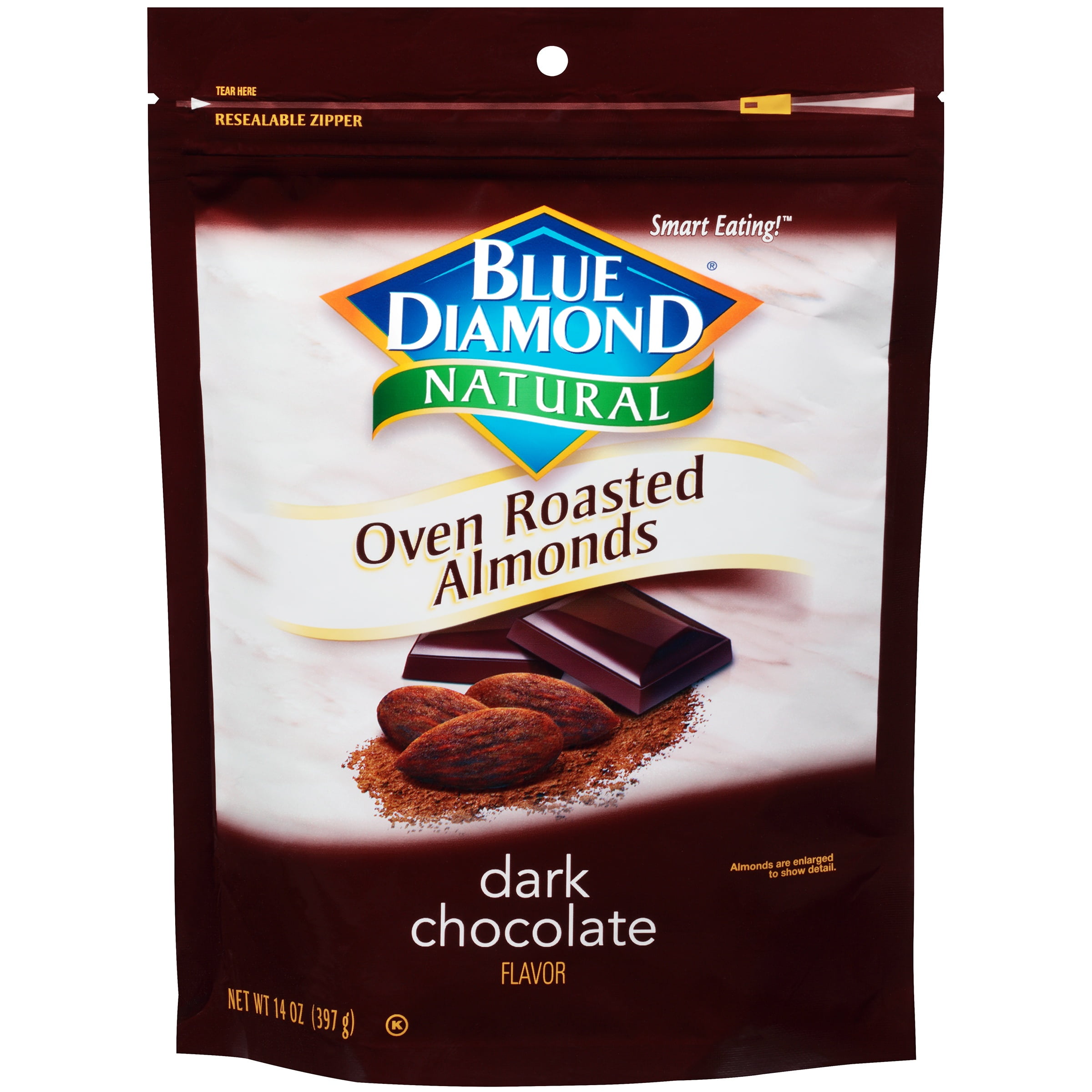 Blue Diamond Dark Chocolate, 14 oz by Blue Diamond Growers