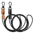 thumbnail image 5 of Designice Lanyard Long Neck Leather Black Holder 8in Lanyards Keys for Wallet, Chain, Phone, USB, 5 of 5