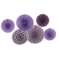 thumbnail image 5 of 6/set Round Hanging Paper Fans Pinwheels Wedding Birthday, 5 of 10
