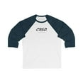 thumbnail image 3 of Creo "Create your World" Unisex 3/4 Sleeve Baseball Tee, 3 of 6