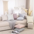 thumbnail image 4 of Fundas de almohada CARRIE HOME, azul claro, bohemio a rayas, 45 x 45 cm, 4 of 6