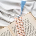thumbnail image 6 of Kdxio Forest Squirrel Nuts Print Metal Tassel Bookmarks,Perfect Gift for Art Lovers and Bookworms Metal Bookmarks for Women, 6 of 8