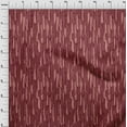 thumbnail image 3 of oneOone Viscose Jersey Maroon Fabric Brush Stroke Abstract Dress Material Fabric Print Fabric By The Yard 60 Inch Wide, 3 of 5