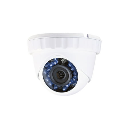 Monoprice 2.1MP Full HD 1080p TVI Security Camera Outdoor & Indoor 1920x1080p@30fps - White With a 2.8mm Fixed Lens, Motion Detection, 24 IR LEDs, And IP66 Water Proof