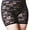 Black, variant on Bandelettes Elegance Elastic Anti-Chafing Lace Panty Shorts - Prevent Thigh Chafing