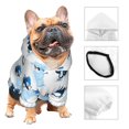thumbnail image 3 of Fotbe Penguin Winter Fun Sudadera con Estampado para Perros Pequeños – Suéter con Capucha para Mascotas, Tela Suave de Forro Polar con Bolsillo-X-Small, 3 of 7