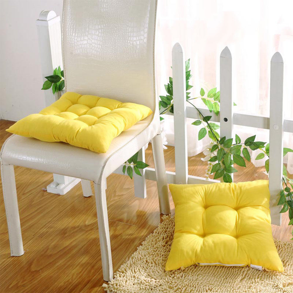 Soft Comfortable Chair Seat Cushion 15.7"x15.7" Square Floor Cushion