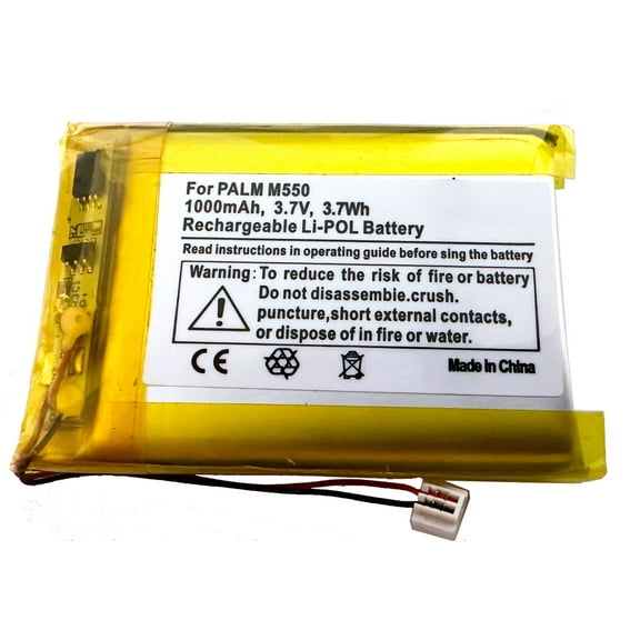 Battery for Palm Zire 31 71 72 Tungsten T1 T2 T3 HNN9008 IA1TA16A0 M550 1000mAh