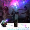 thumbnail image 5 of Star Projector, FYBTO WiFi Starry Galaxy Projector Night Light for Bedroom, Basketball Shape Moon Sky Light with Smart Voice Control Timer Work with Alexa Google Assistant for Kids Adults, 5 of 5