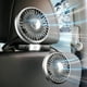 thumbnail image 4 of Ventilador de refrigeración para respaldo de asiento de coche con luz, potente ventilador de coche con rotación de 360 ​​grados, ventilador de doble cabezal, 4 of 9