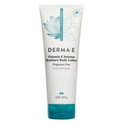 Derma E Vitamin E Fragrance-Free Sensitive Skin Shea Body Lotion, 8 oz