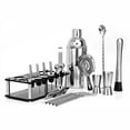 thumbnail image 4 of Mezclador de bebidas Irfora Juego de cócteles 20pcs Boston Shaker Mixer Kit de fabricación de bebidas de acero inoxidable para uso en el hogar Bar Irfora Mezclador de bebidas, 4 of 5