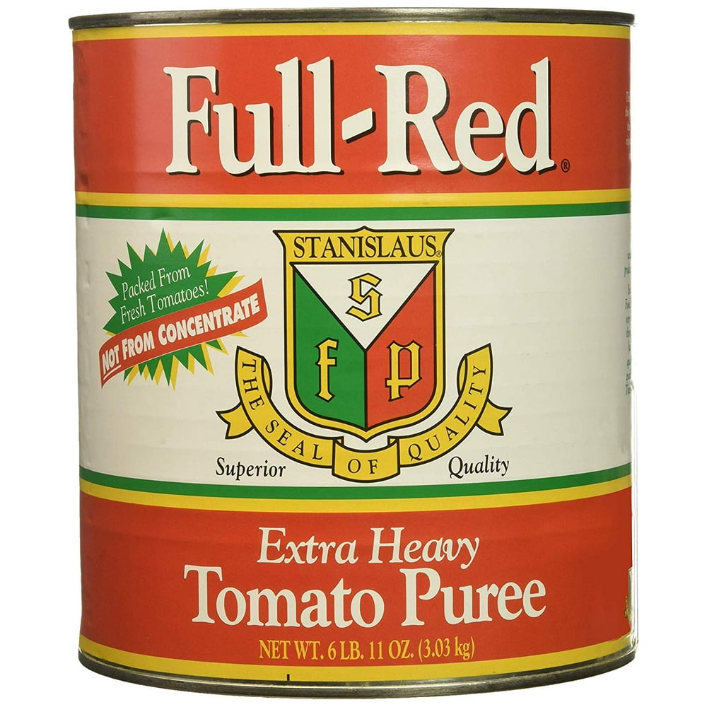 Full Red Extra Heavy Tomato Puree 10 NOT From Concentrate 6 LB 11