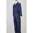 thumbnail image 7 of Men's Long Sleeve Coveralls - Casual Button Down Lapel Jumpsuit One Piece Workwear Outfits, 7 of 7