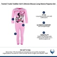 thumbnail image 5 of Textiel Trade Toddler Girl's Minnie Mouse Long Sleeve Pajama Set, 5 of 5