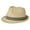 16010-Beige1, variant on Mens Fedora Trilby Straw Sun Hats Summer Panama Beach Sunhats for Men Foldable Short Brim Golf Hats Beige Medium