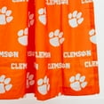 thumbnail image 5 of Clemson Tigers Printed Shower Curtain Cover - 70" x 72", 5 of 7