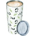 thumbnail image 2 of Panda Tumbler with Lid and Straw, 20 Oz Stainless Steel Insulated Water Bottle Cup Coffee Mug, 2 of 6