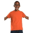 thumbnail image 2 of Aquaguard Boys 3-Pack T-Shirt Crew Neck Short Sleeve 100% Cotton Tee, Size: 4-14 - Large - Vintage Orange, 2 of 4