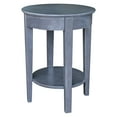 thumbnail image 6 of International Concepts Phillips Wood Accent Table with Drawer in Heather Gray, 6 of 9