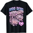 thumbnail image 1 of Moo-Deng T-Shirt - Black - 3XL, 1 of 4