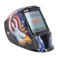 thumbnail image 1 of Casque de Soudage à Intensité Variable Automatique, Grande Vue Résistant à la Corrosion Motif Aigle Alimenté par Énergie Solaire Casque de Soudage à Intensité Variable Écran HD Réglable pour Construction, 1 of 7