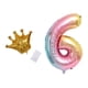 thumbnail image 5 of Digital corona número aluminio película globo 32 "aniversario boda 6, 5 of 7