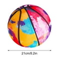thumbnail image 3 of XEOVHV Silent Basketball, Newest Foam Basketball Indoor Training Ball, Uncoated High-Density Foam Ball Low Noise Basketball Training for Various Indoor Activities, 3 of 9