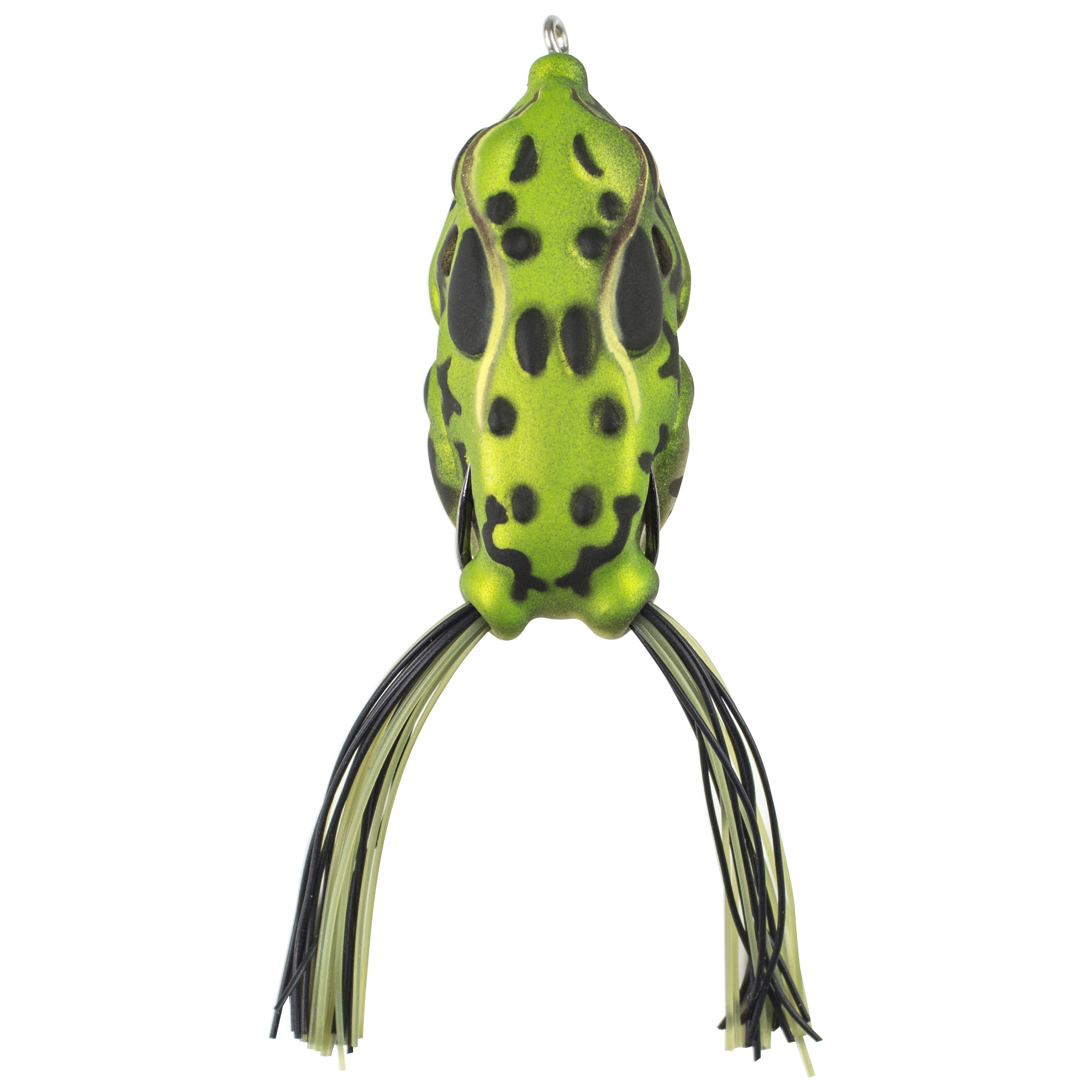 Lunkerhunt Compact Frog-Topwater-Green Tea,2.25in,1/2oz,Soft Baits,Fishing Lures